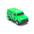 Green Van pull-back car