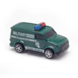 Army Green Light Van pull-back car