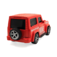 Red jeep pull-back car