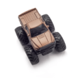 Monsto Metallic Brown off road Truck, 4WD Monster Truck