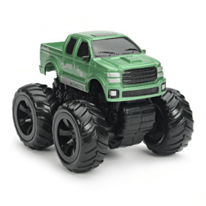 Monsto Metallic Green Jump King Truck, 4WD Monster Truck