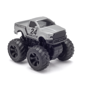 Monsto Metallic Silver off road Truck, 4WD Monster Truck