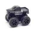 Monsto Police Black off road Truck, 4WD Monster Truck