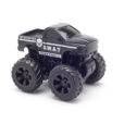 Monsto Police Black off road Truck, 4WD Monster Truck