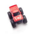 Monsto Red off road Truck, 4WD Monster Truck