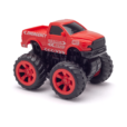 Monsto Rescue Red off road Truck, 4WD Monster Truck