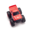 Monsto Rescue Red off road Truck, 4WD Monster Truck
