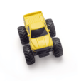 Monsto Yellow off road Truck, 4WD Monster Truck