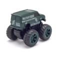 Monsto Army Green Monster truck Van, Monster truck friction power
