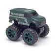 Monsto Army Green Monster truck Van, Monster truck friction power