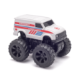 Monsto Ambulance Monster truck Van, Monster truck friction power