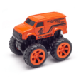Monsto Orange Monster truck Van, Monster truck friction power