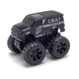 Monsto Police Black Monster truck Van, Monster truck friction power