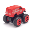 Monsto Rescue Red Monster truck Van, Monster truck friction power