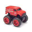 Monsto Rescue Red Monster truck Van, Monster truck friction power