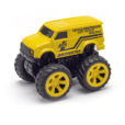 Monsto Yellow Monster truck Van, Monster truck friction power