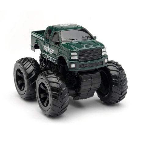 Monsto Army Pickup Truck, 4WD Monster Truck
