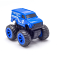 Monsto Blue Monster truck Van, Monster truck friction power