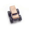 Monsto Metallic Brown Monster truck Van, Monster truck friction power