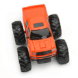Monsto Orange Jump King Truck, 4WD Monster Truck