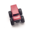 Monsto Metallic Red Monster truck Van, Monster truck friction power