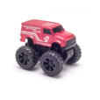 Monsto Metallic Red Monster truck Van, Monster truck friction power