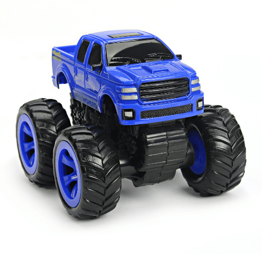 Monsto Blue Jump King Truck, 4WD Monster Truck