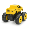 Monsto Yellow Jump King Truck, 4WD Monster Truck