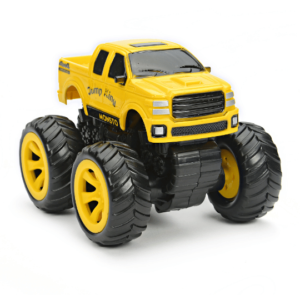 Monsto Yellow Jump King Truck, 4WD Monster Truck