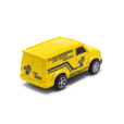 Yellow Van pull-back car