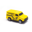 Yellow Van pull-back car