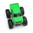 Monsto Green Jump King Truck, 4WD Monster Truck