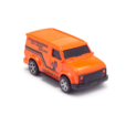 Orange Van pull-back car