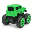 Monsto Green Monster truck Jeep, Monster truck friction power