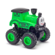 Monsto Friction power train toy Green Black color