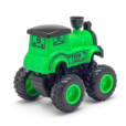 Monsto Friction power train toy Green Black color