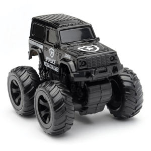 Monsto Police Black Monster truck Jeep, Monster truck friction power