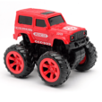 Monsto Rescue Red Monster truck Jeep, Monster truck friction power
