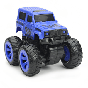Monsto Blue Monster truck Jeep, Monster truck friction power