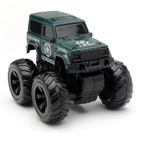 Monsto Military Monster truck Jeep, Monster truck friction power
