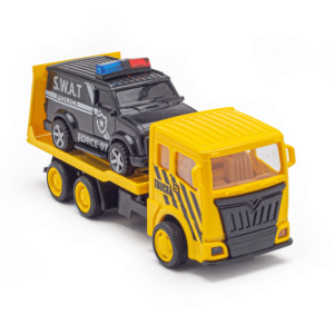 Monsto Flat Bed Truck Pull Back Toy