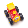 Monsto Friction power train toy Yellow red color